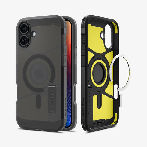 כיסוי Spigen לאייפון 16 מסדרה Tough Armor AI (MagFit)